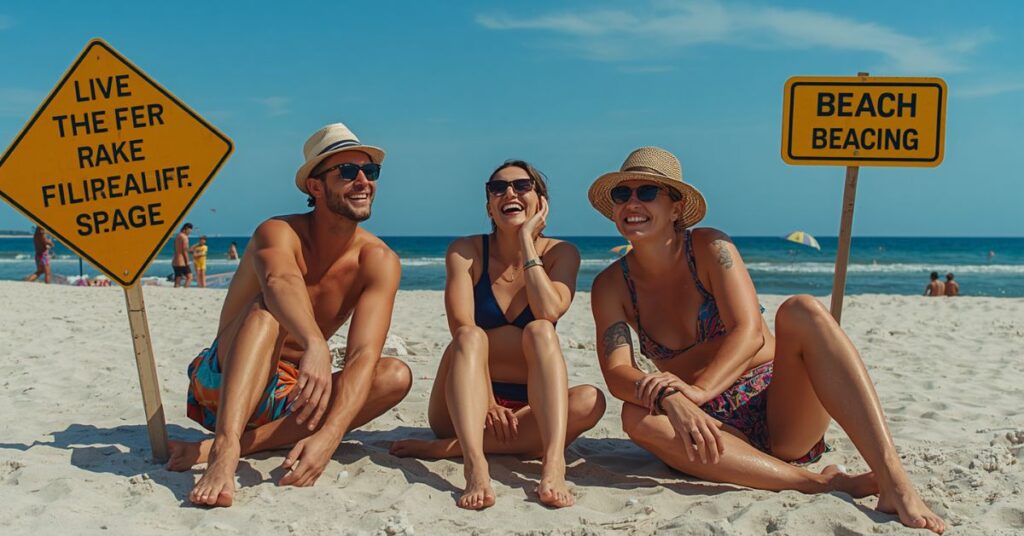 Funny Beach Captions