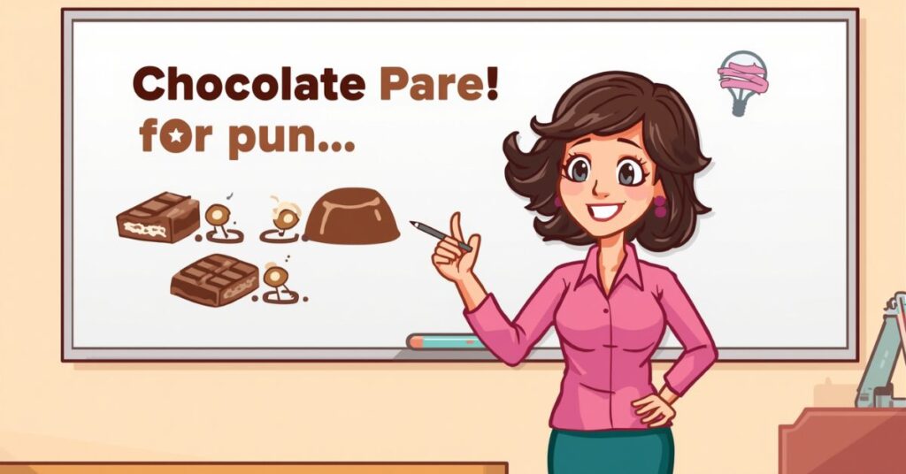  Funny Chocolate Puns for Teachers 