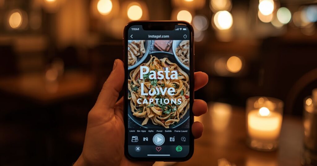  Instagram Pasta Love Captions
