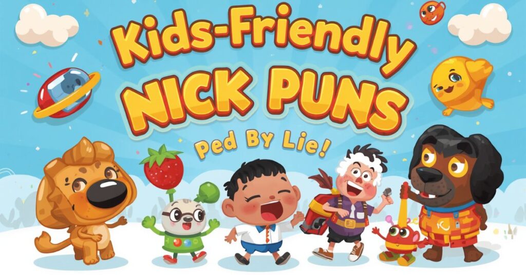 Kids-Friendly Nick Puns