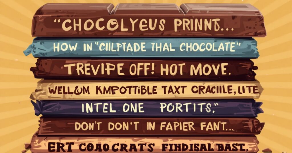 Motivational Chocolate Puns 