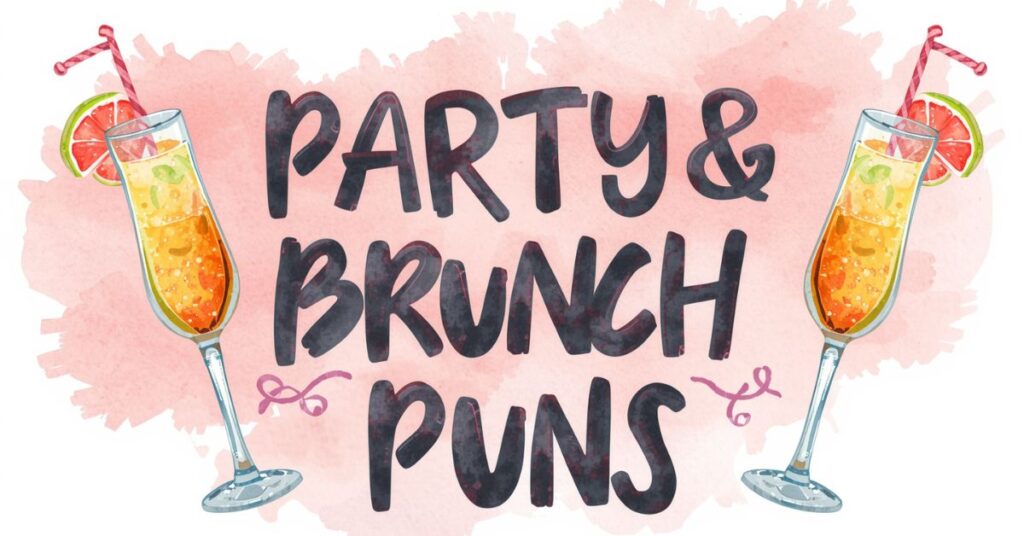  Party & Brunch Puns