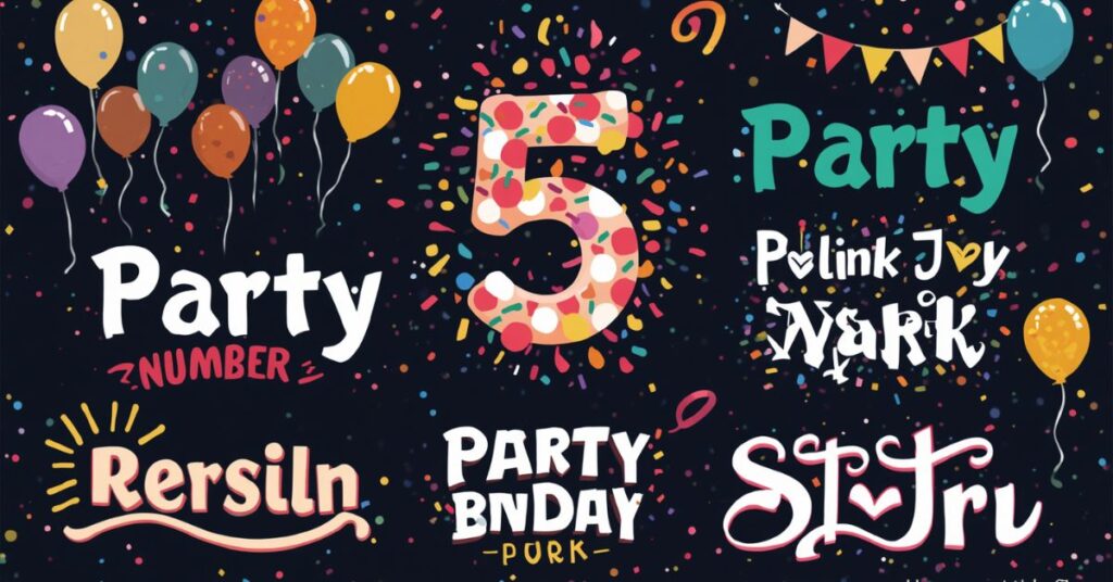 Party Number 5 Puns 