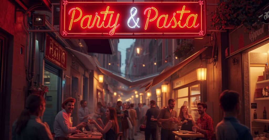 Party & Pasta Celebration Puns