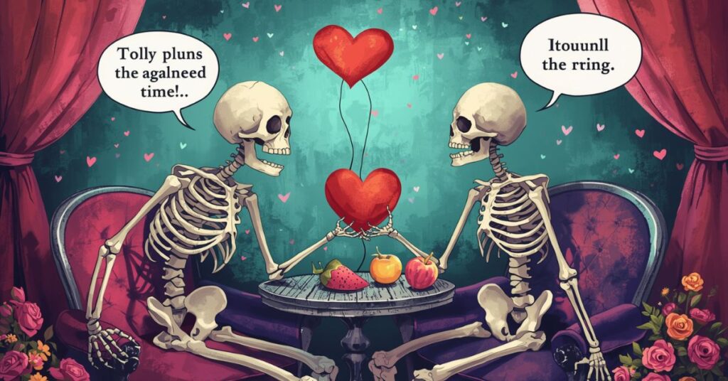 Romantic Bone Puns 