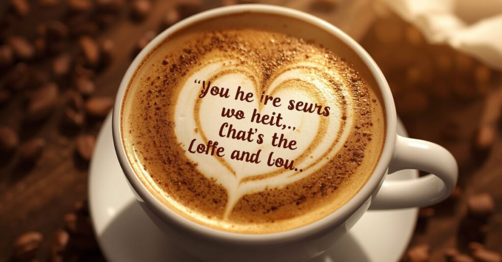 Romantic Christian Coffee Puns