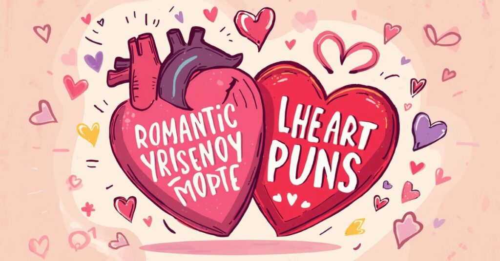 Romantic Heart Puns