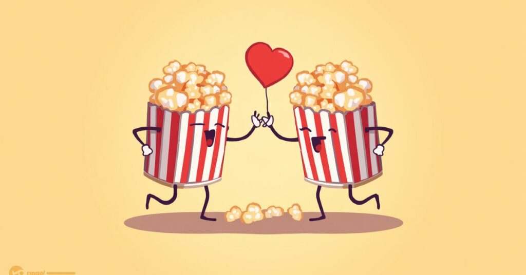  Romantic Popcorn Puns