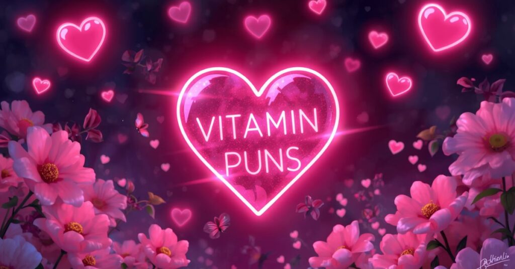 Romantic Vitamin Puns 