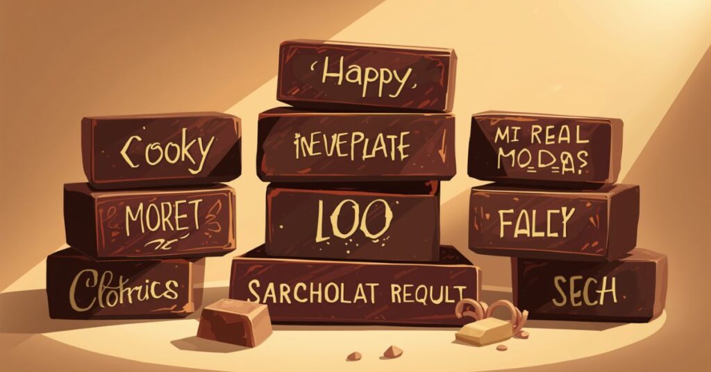 Sarcastic Chocolate Puns 