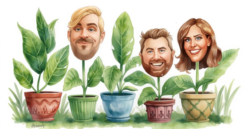 Silly Celebrity Plant Puns 