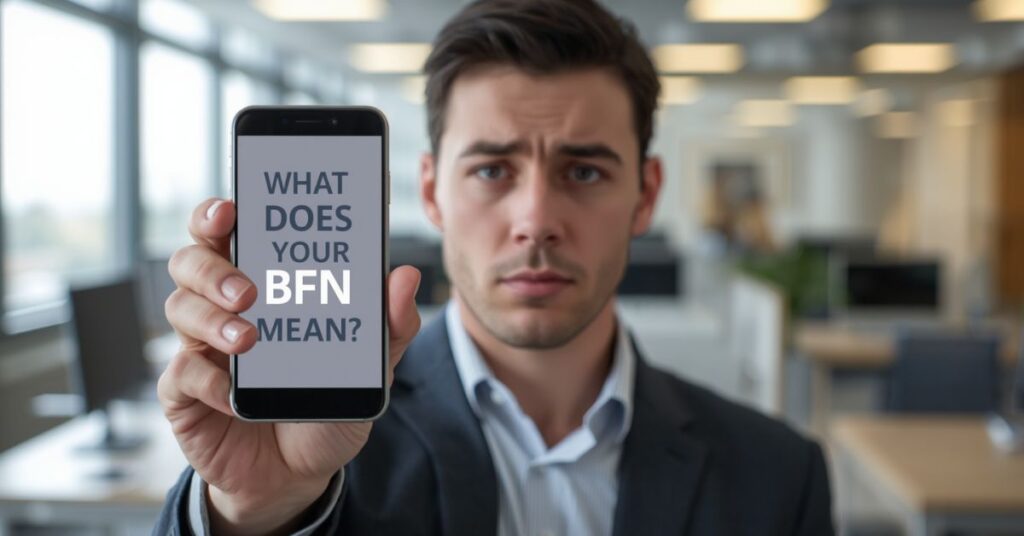 What Does BFN Mean?