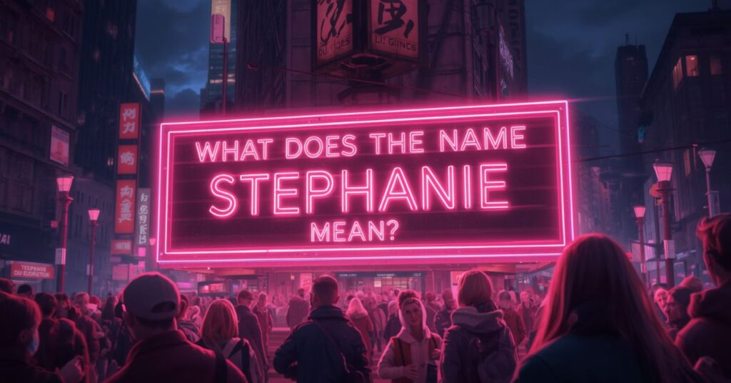 What Does the Name Stephanie Mean?