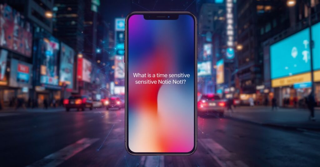 What Is a Time Sensitive Notification?