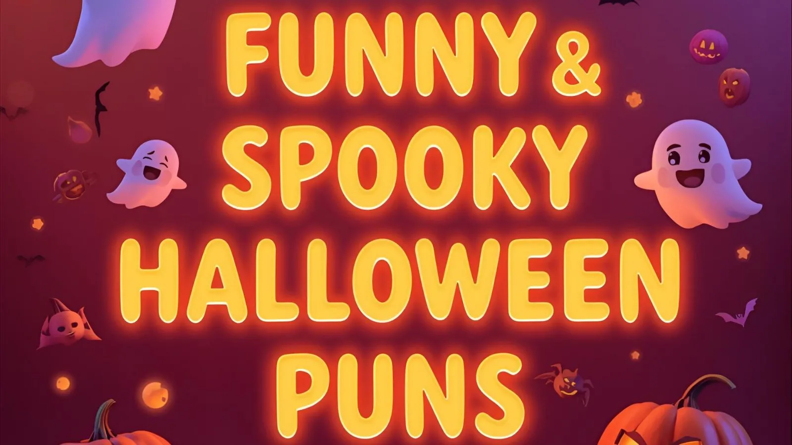 👻 Funny & Spooky Halloween Puns