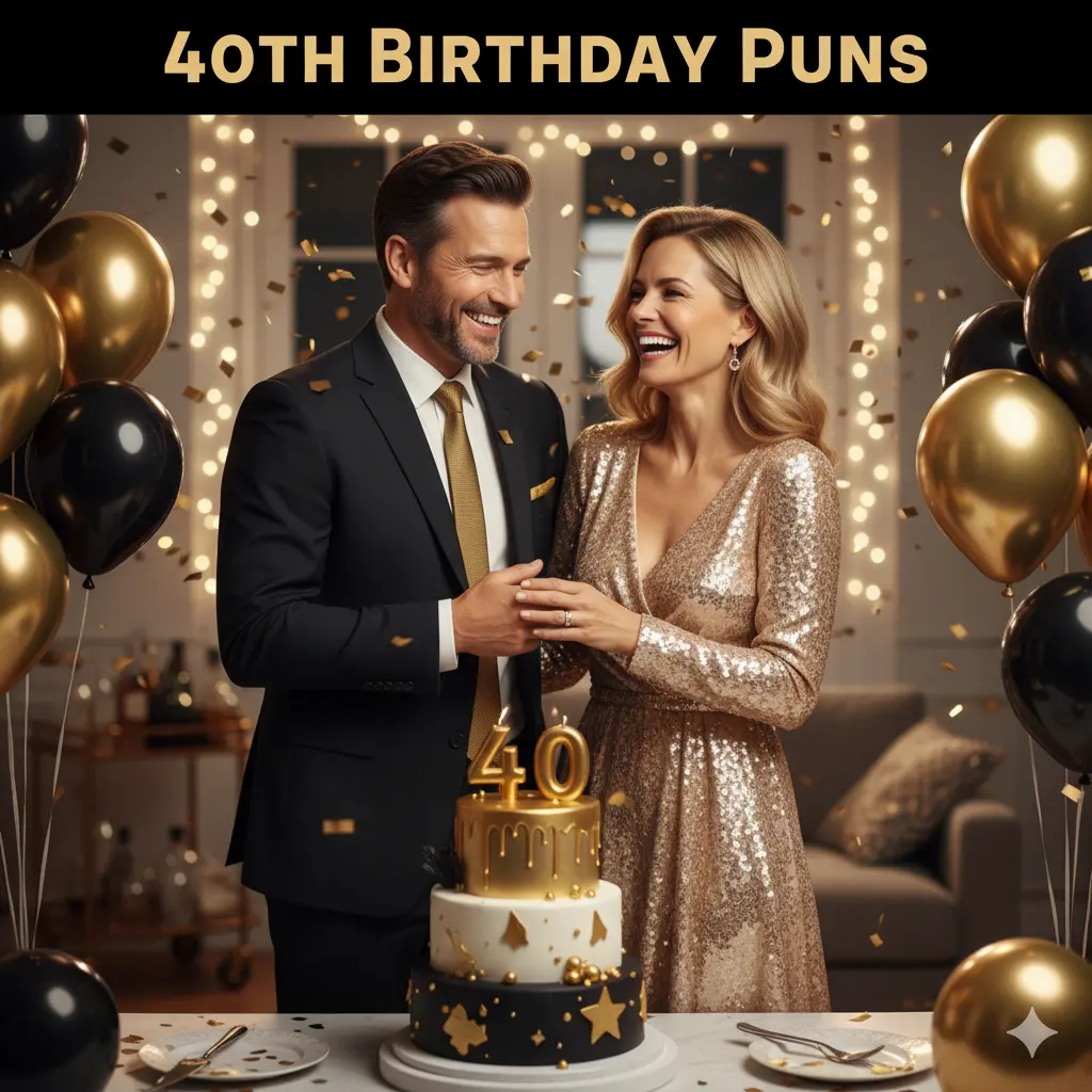 40th Birthday Puns