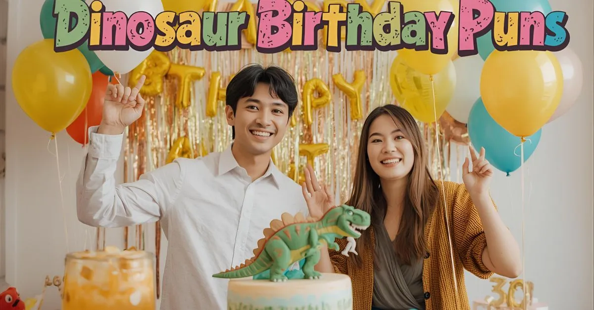 Dinosaur Birthday Puns