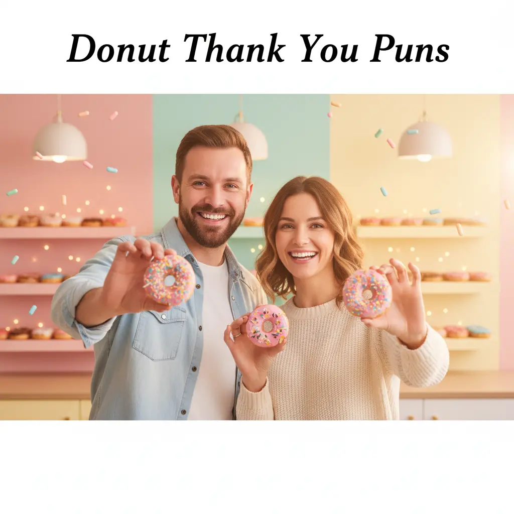 Donut Thank You Puns