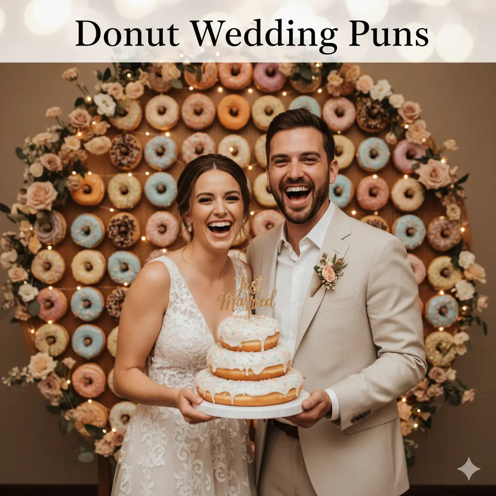 Donut Wedding Puns
