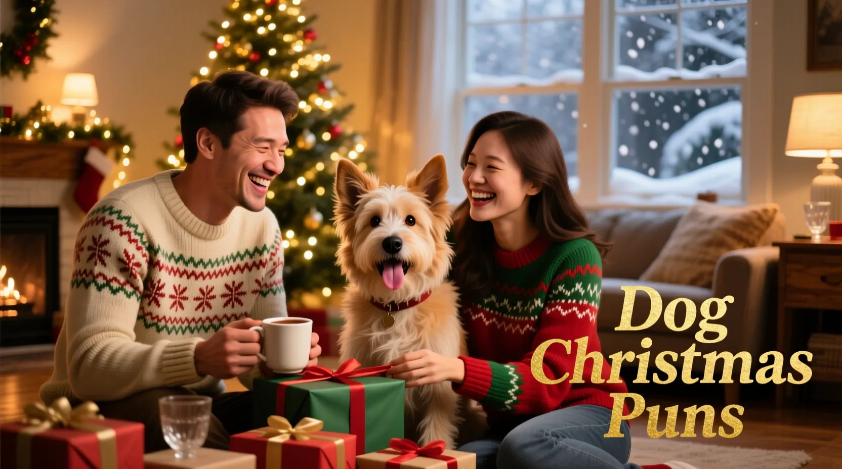 dog christmas puns