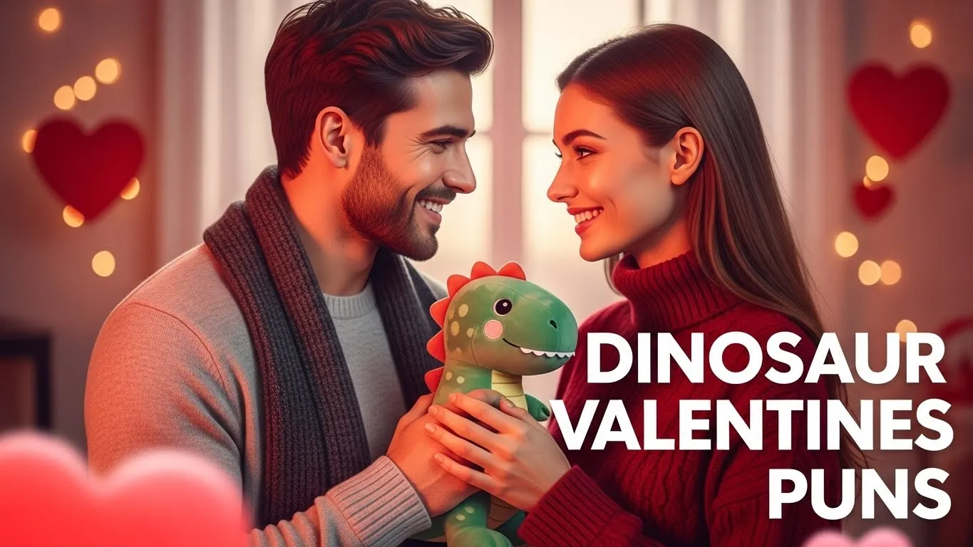 Dinosaur Valentines Puns