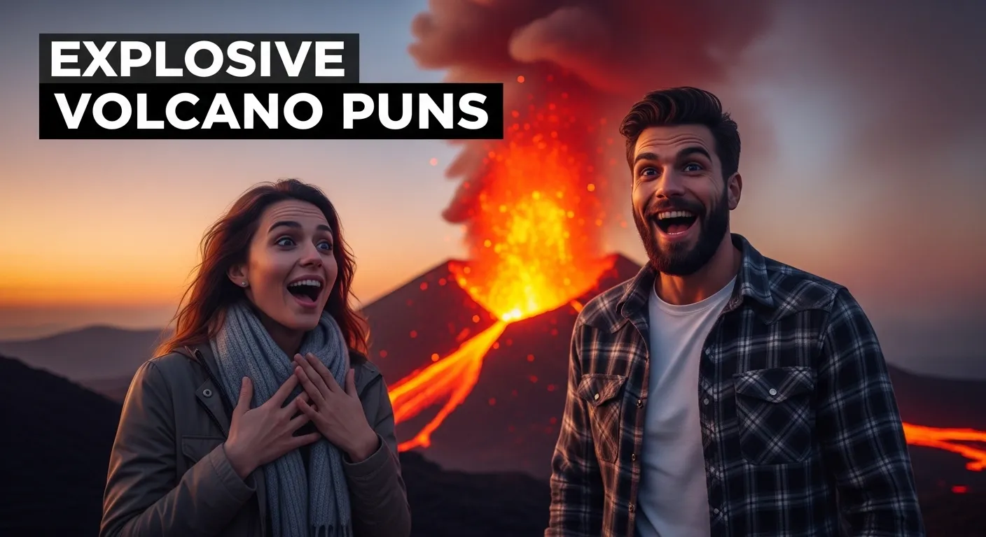 Explosive Volcano Puns