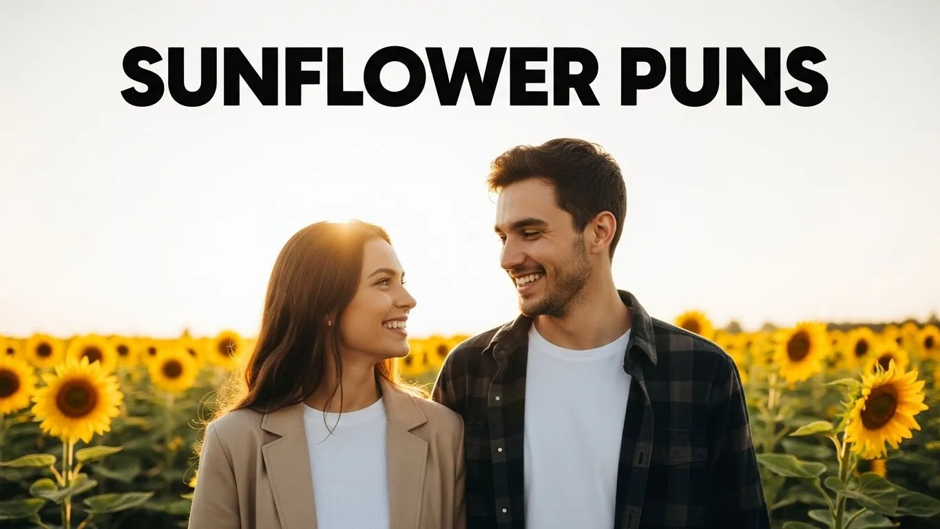 Sunflower Puns