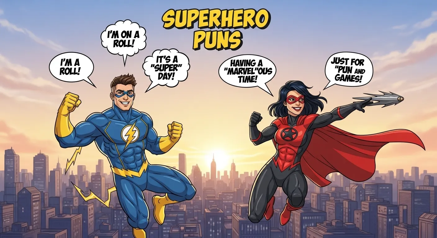 Superhero Puns