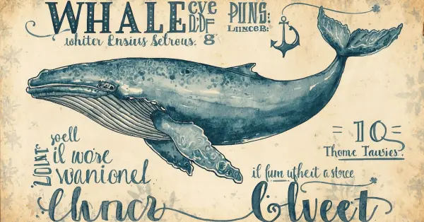 Whale Puns One Liners