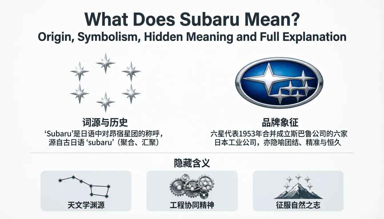 What Does Subaru Mean?