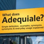 Adequate Mean