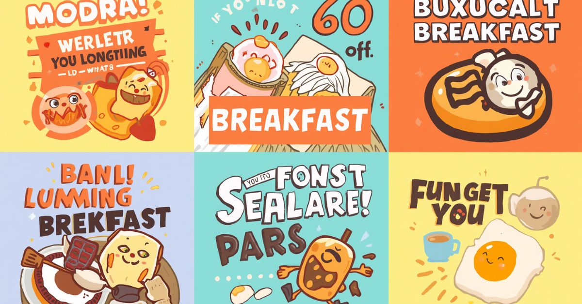 Funny Breakfast Puns