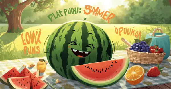 Funny Watermelon Puns For Summer Posts That Are One In A Melon