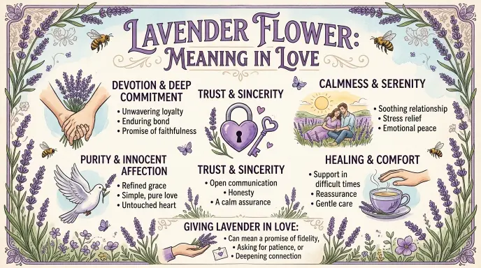 Lavender Flower Meaning IN