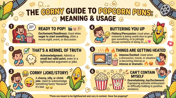 Popcorn Puns Meaning