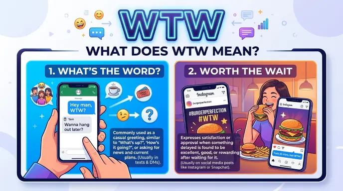 What Does WTW Mean Meaning in Text, Chat, and Social Media?
