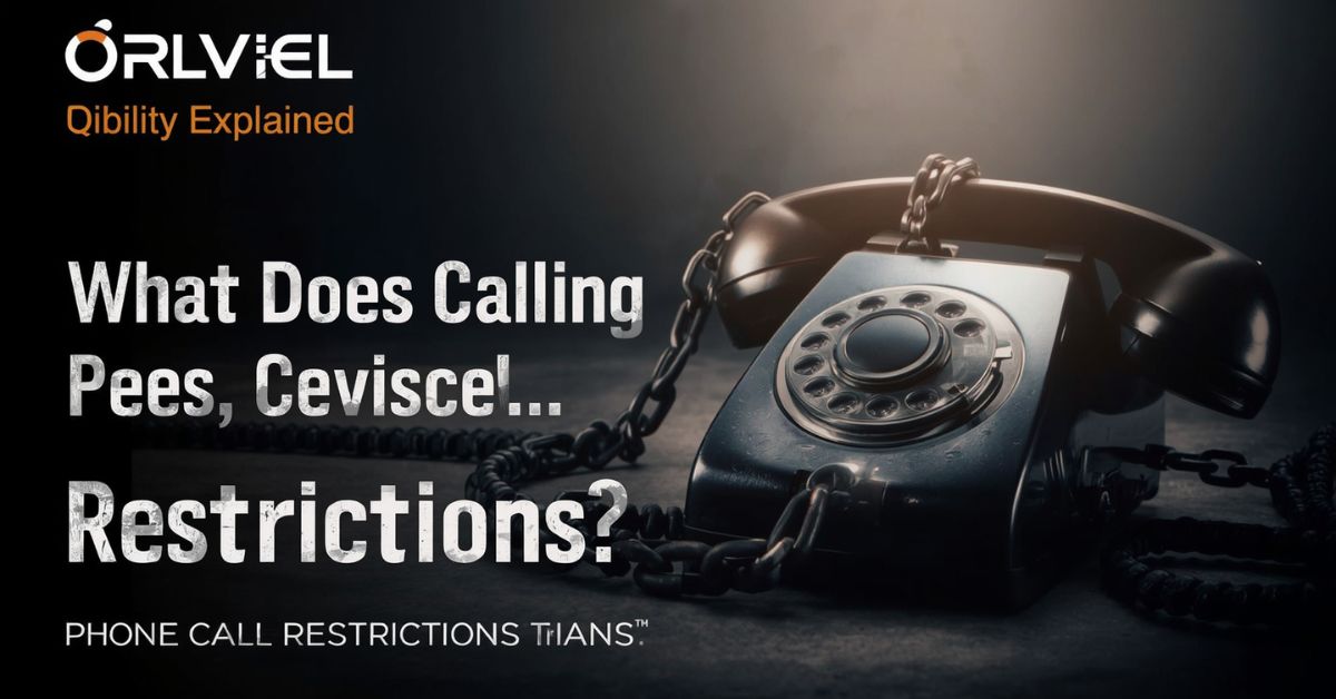 What Does Calling Restrictions Mean? Phone Call Restrictions Explained