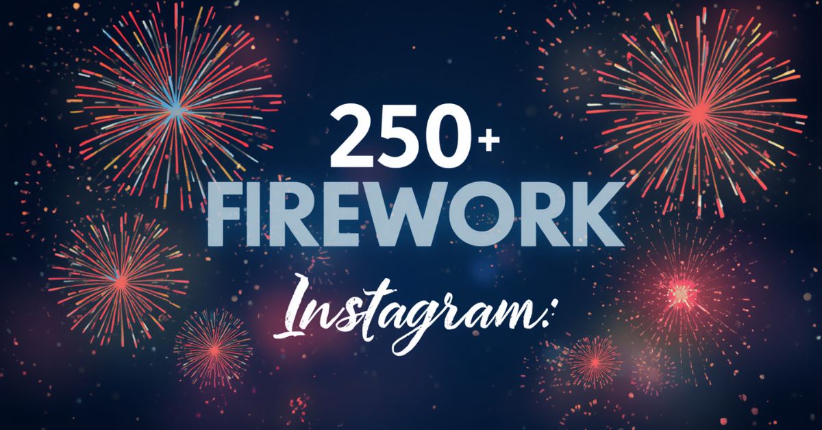 250+ Firework Funny Independence Day Puns for Captions & Instagram 🎇