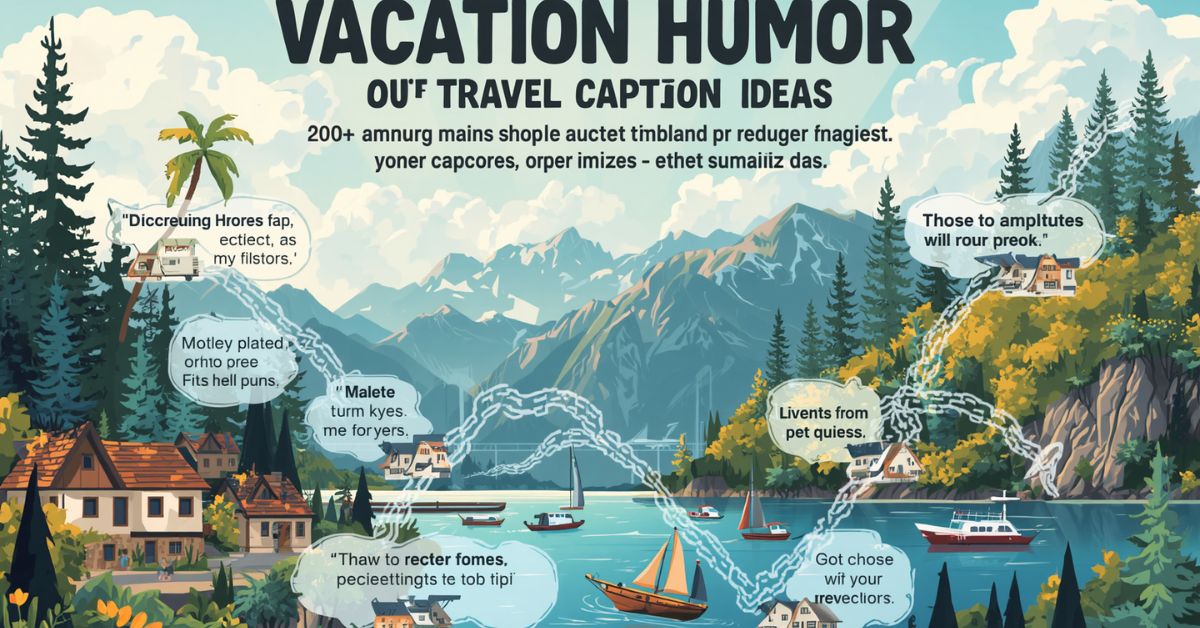 “Funny Travel Puns For Your Vacation Photos”