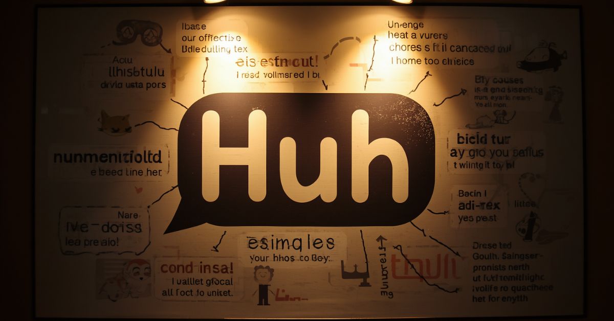 Huh Meaning in Chat