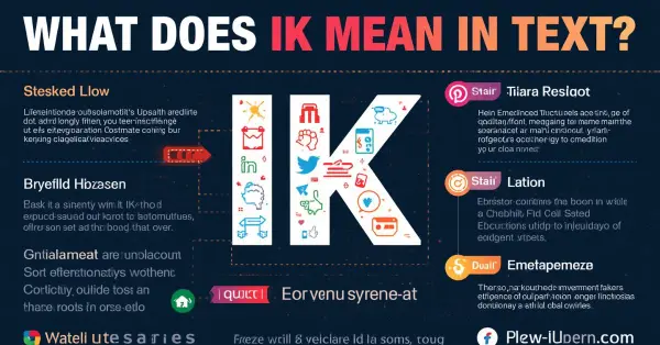 IK Mean in Text