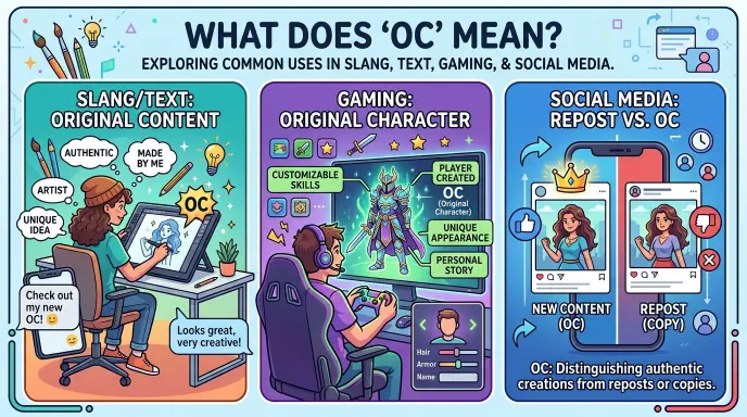 OC Mean in Slang