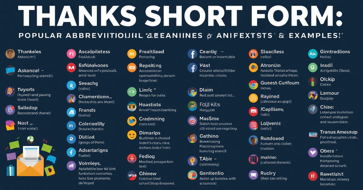 Thanks Short Form: Popular Abbreviations, Meanings, and Examples in Text