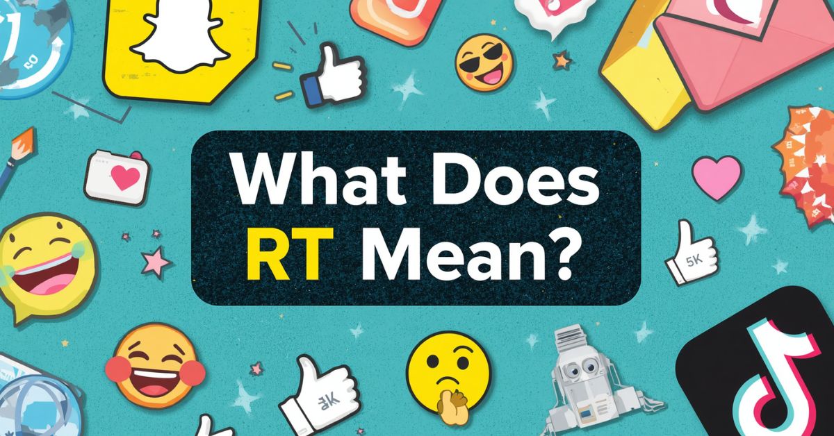What Does RT Mean? Meaning in Text, Snapchat, TikTok & Social Media