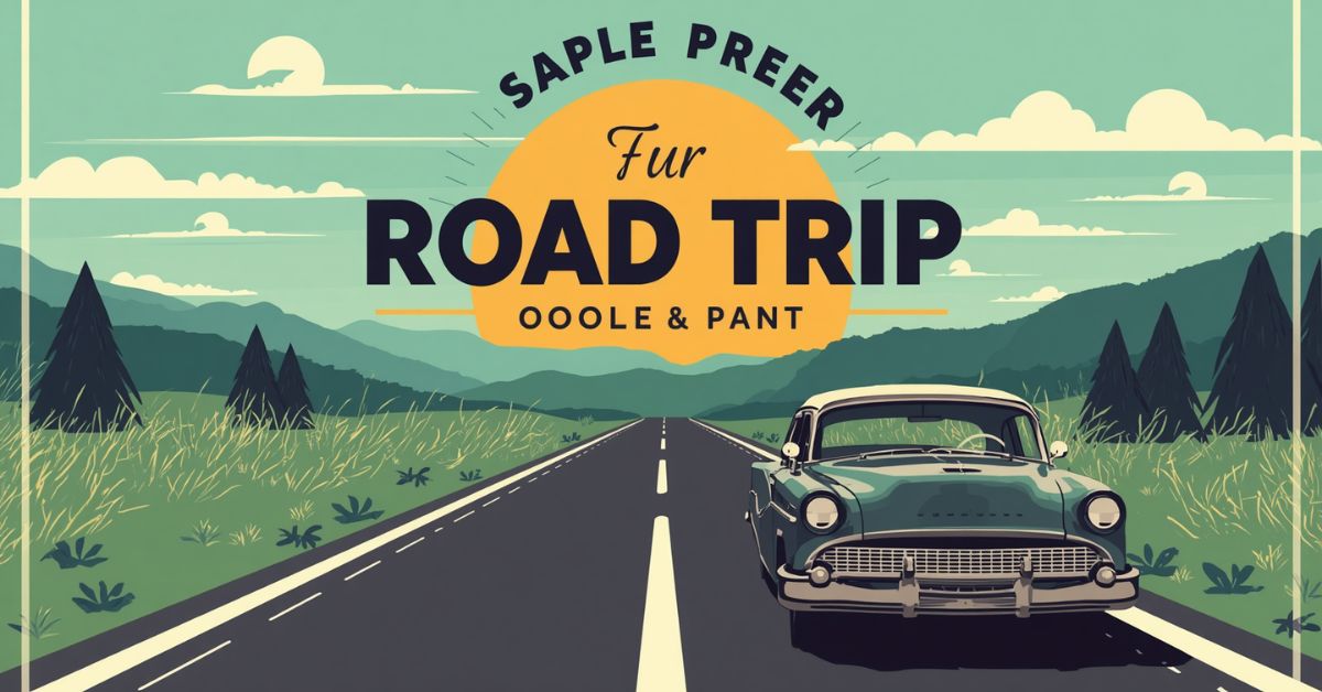 Road Trip Captions