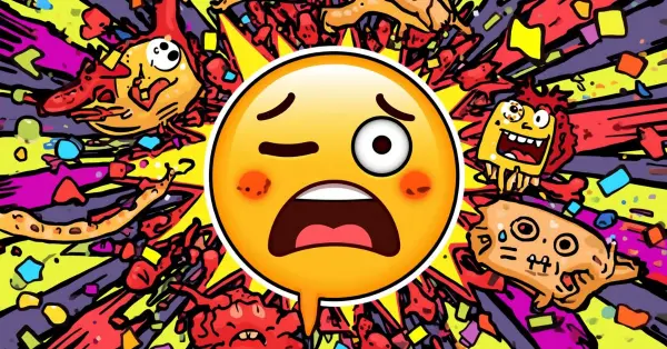 grossed out emoji