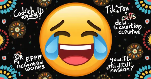 tiktok cry emoji